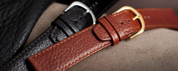 Bracelets de montres en cuir